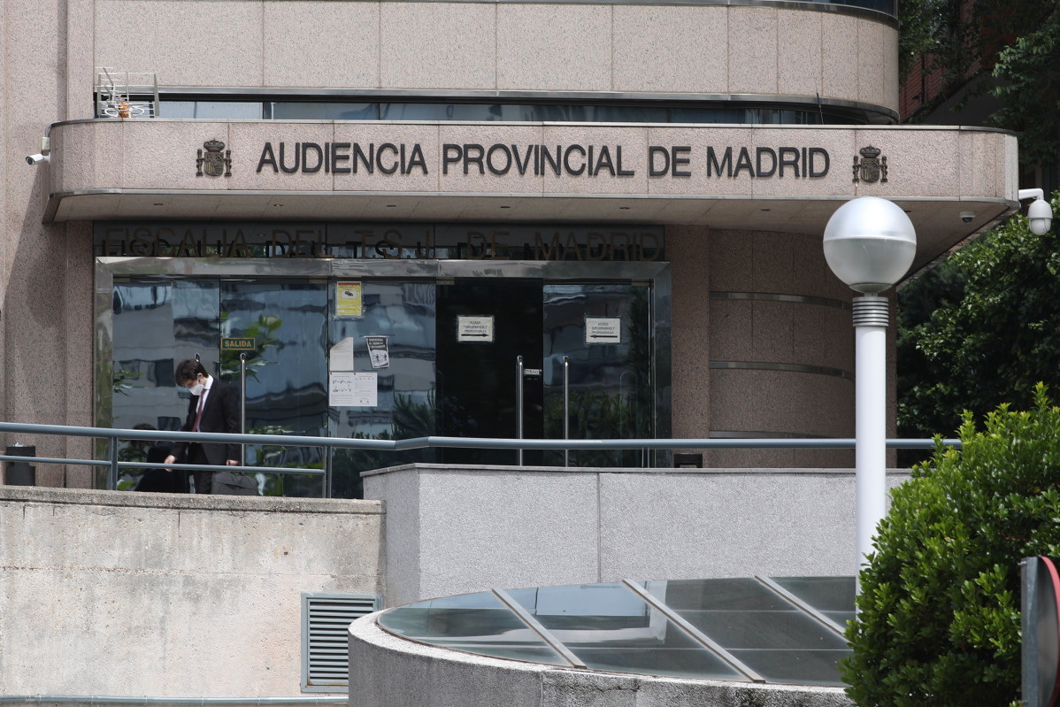 Arxiu - Entrada a la Audiència Provincial de Madrid.