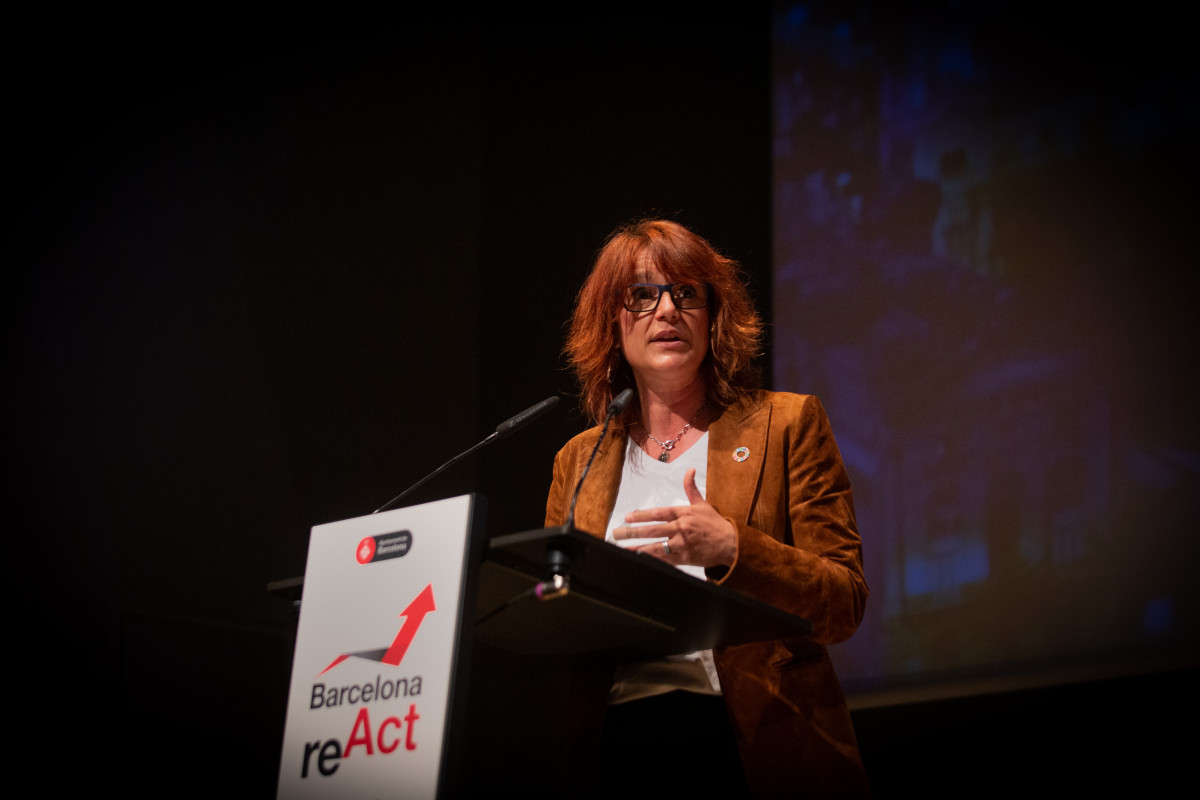 Archivo - La teniente de alcalde de Agenda 2030, Transición Digital, Deportes y Coordinación Territorial y Metropolitana del Ayuntamiento de Barcelona, Laia Bonet. ARCHIVO.