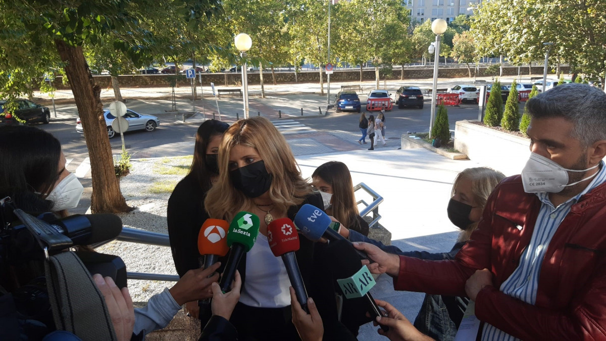 La lletrada Barbara Royo, qui defensa a la família afectada pel kamikaze de la M50