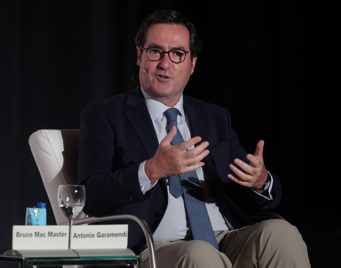 L'empresari de la CEOE, Antonio Garamendi.