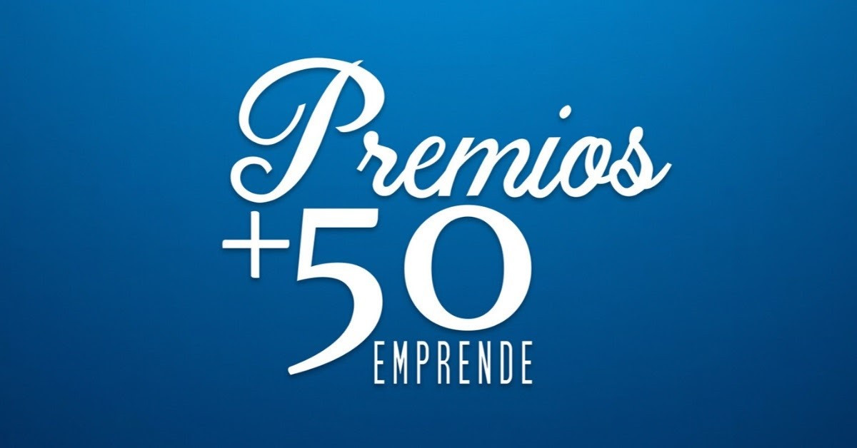 Logo de los Premios +50 Emprende
