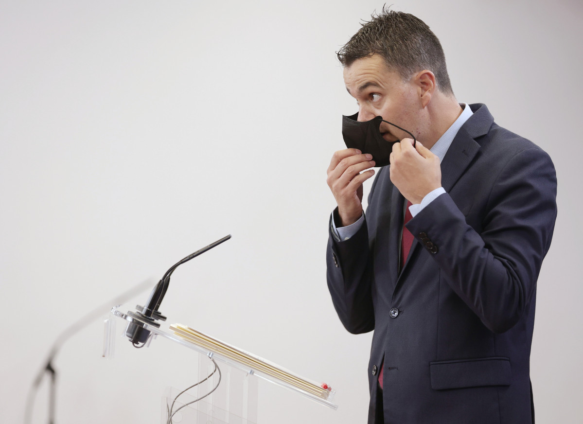 El diputado por Tenerife y portavoz del PSOE en el Congreso, Héctor Gómez Hernández