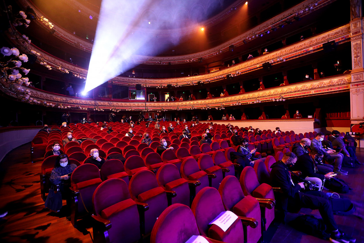 Arxiu - Assistents a la gala inaugural de la 65a edició de la Setmana Internacional de Cinema de Valladolid (Seminci).