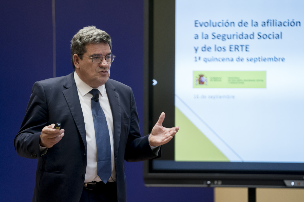 El ministre de Seguretat Social, Inclusió i Migracions, José Luis Escrivá