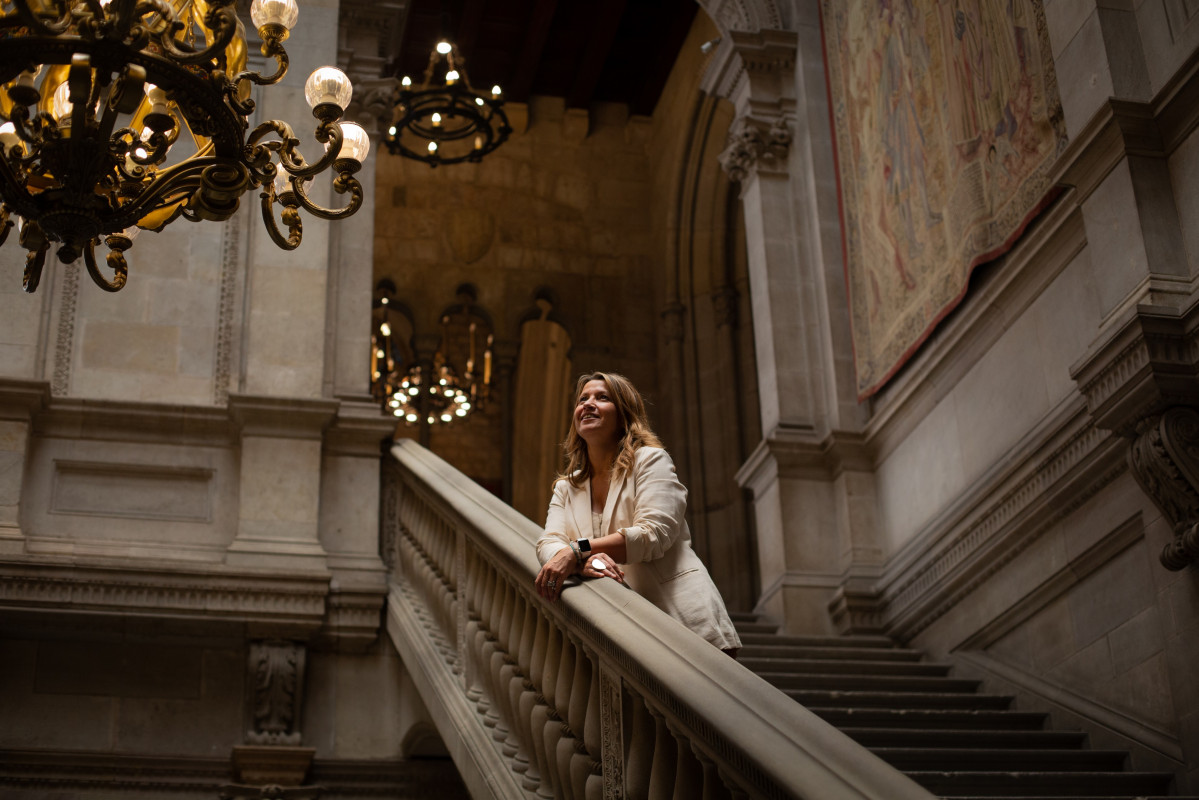 Arxiu - La regidora i secretària general de BCN Canvi, Eva Parera, a l'Ajuntament de Barcelona - Arxiu