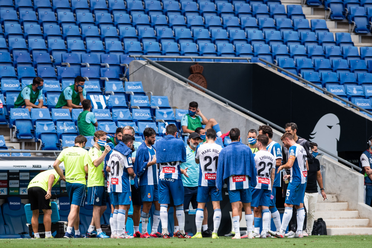 Arxiu - Partit de l'Espanyol al seu estadi
