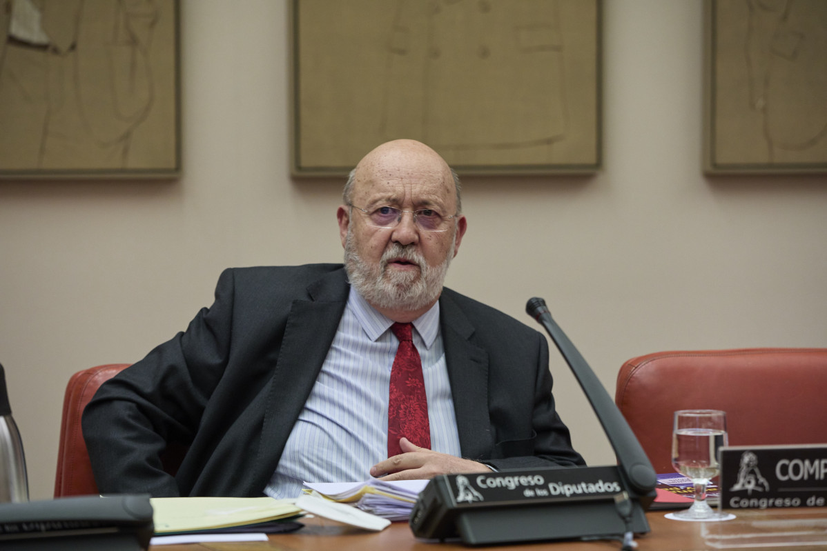 Arxiu - El president de el Centre d'Investigacions Sociològiques, José Félix Tezanos.