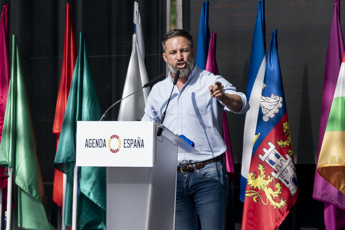 El president de Vox, Santiago Abascal,