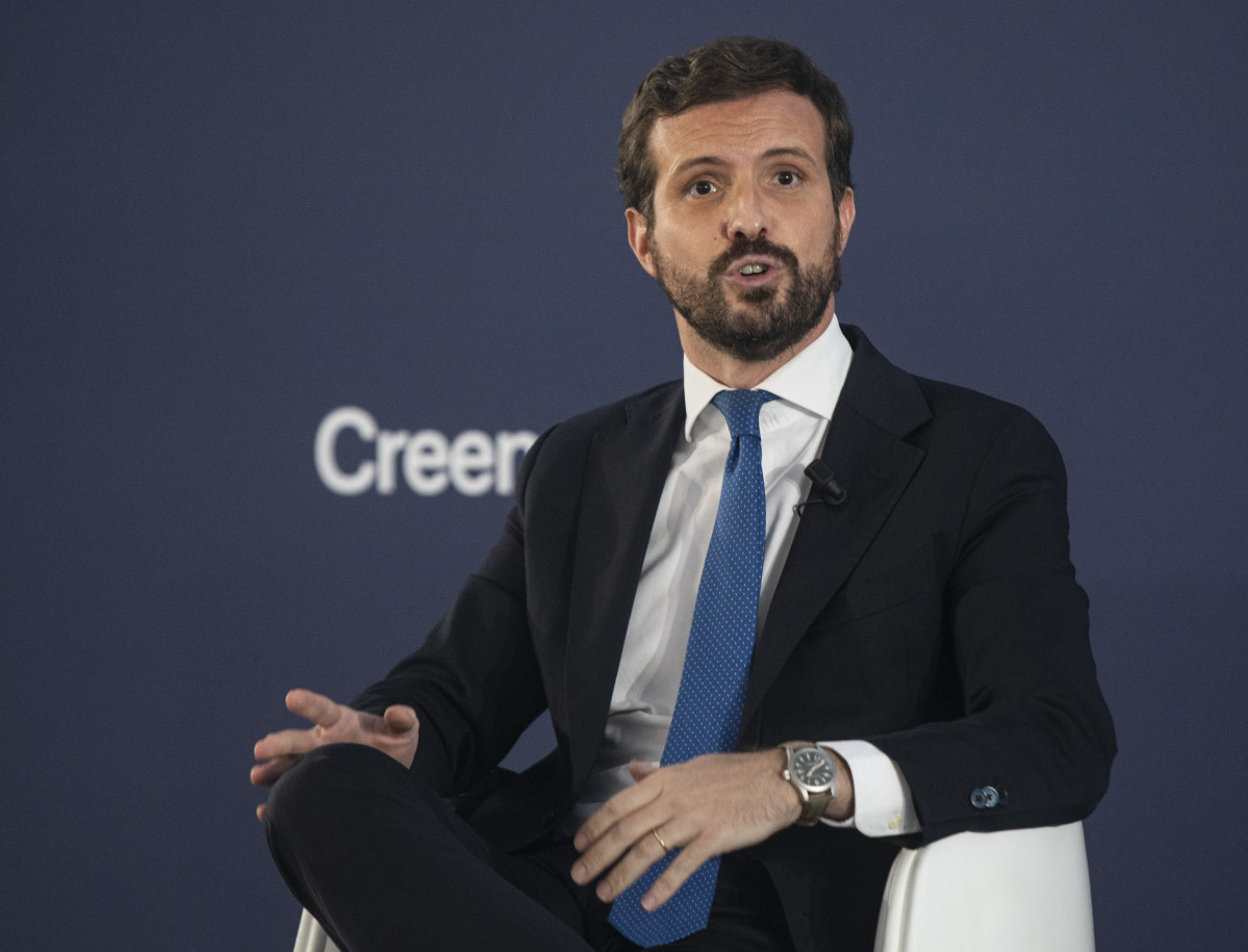 El president del PP, Pablo Casado.