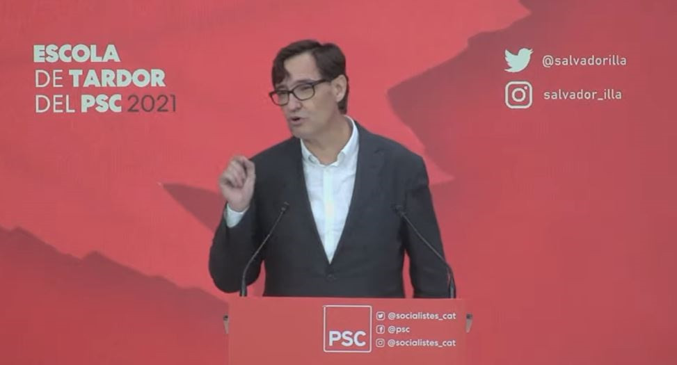 El líder de PSC a Parlament, Salvador Illa