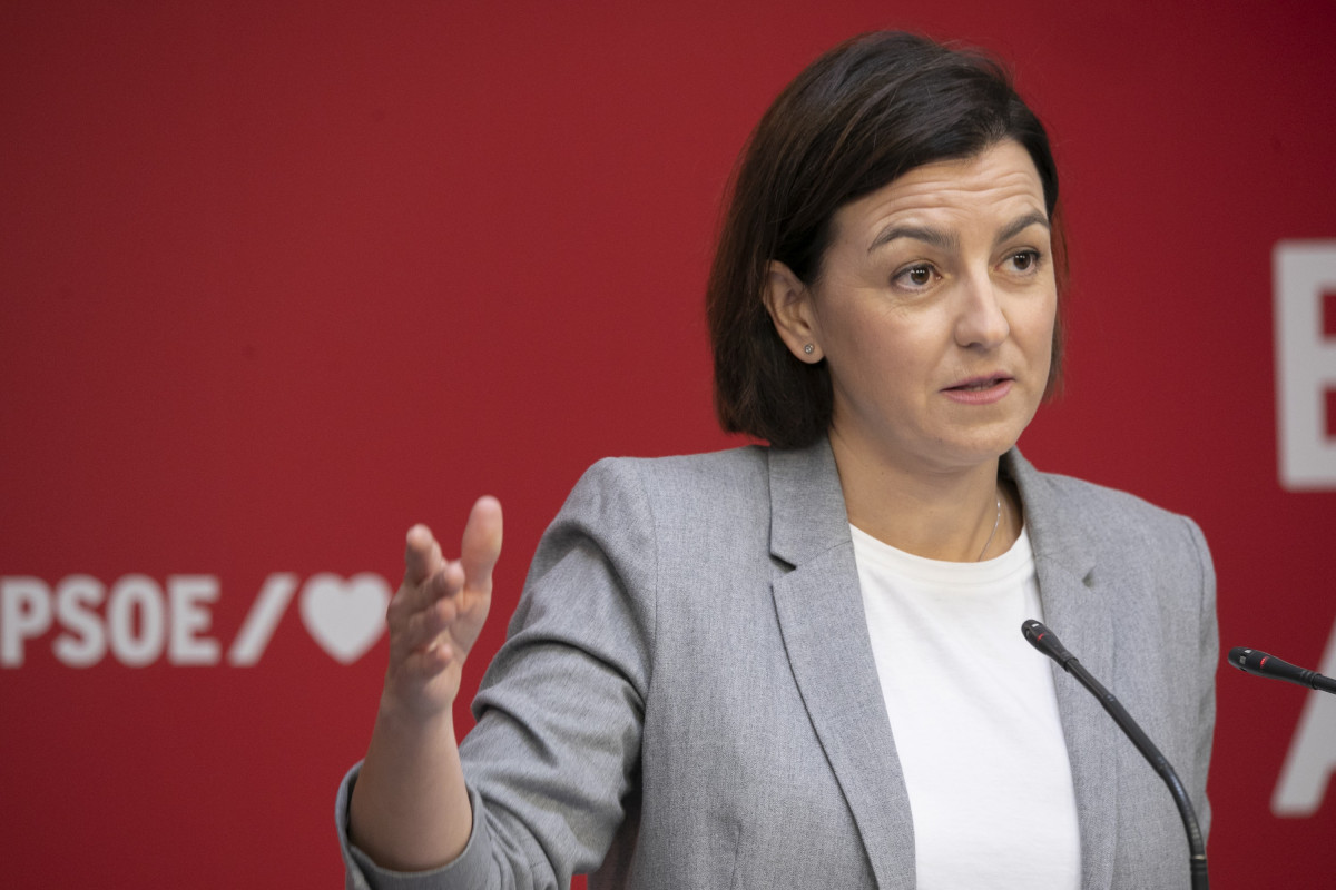 Arxiu - La Portaveu de el Comitè Organitzador de l'40è Congrés Federal de PSOE, Eva Granados