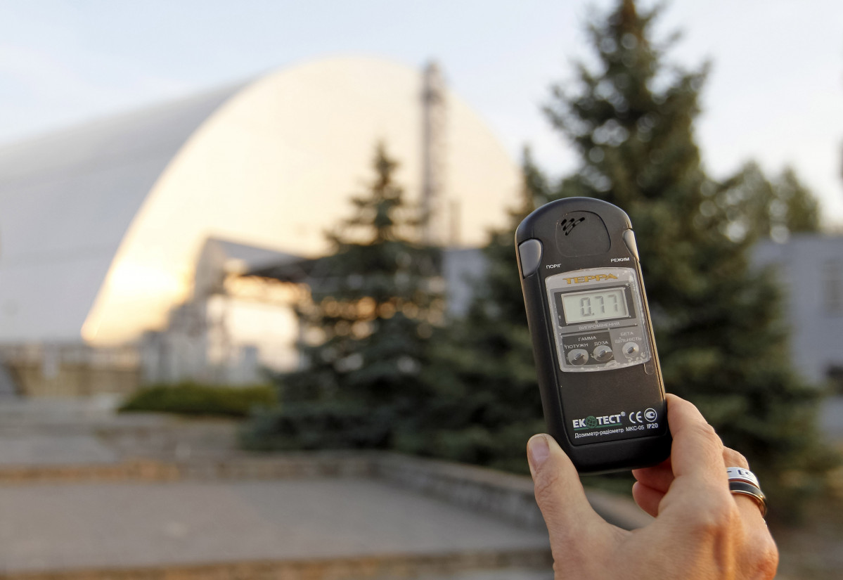 EuropaPress 2442659 23 october 2019 ukraine Txernòbil exclusió zone woman measures radiation