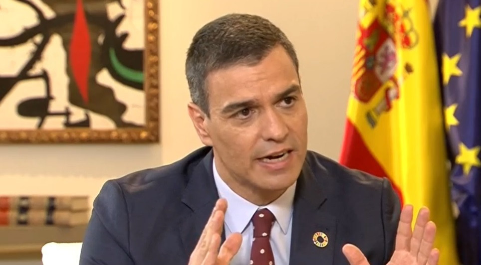Arxiu - Entrevista al president de Govern, Pedro Sánchez