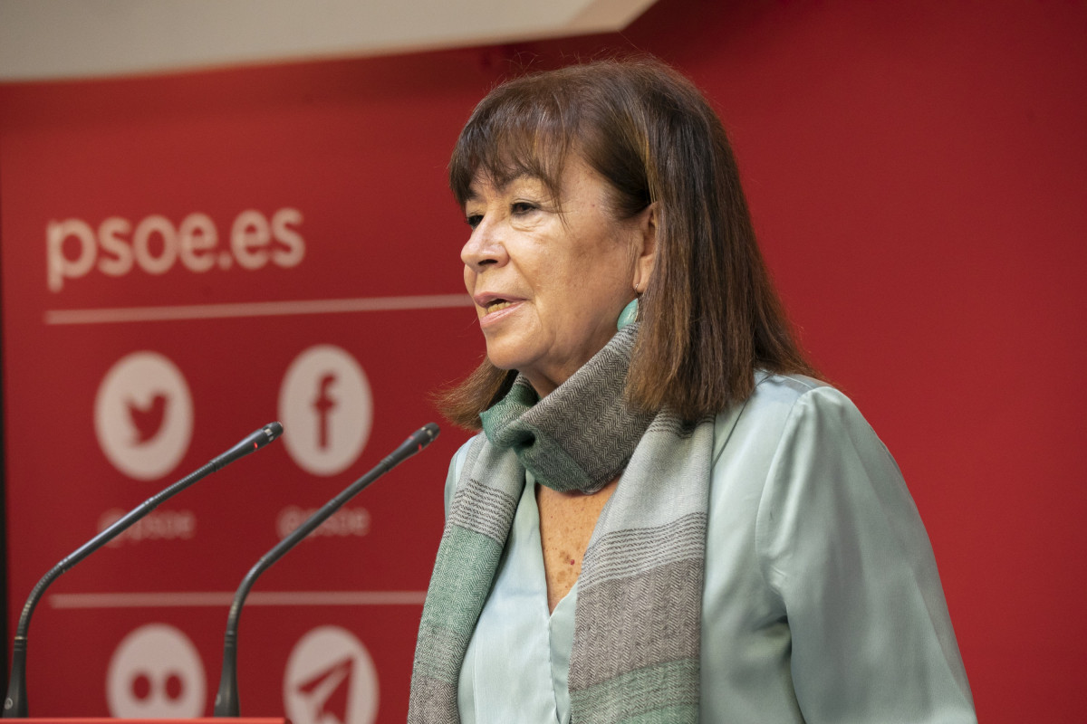 La presidenta de l'PSOE, Cristina Narbona