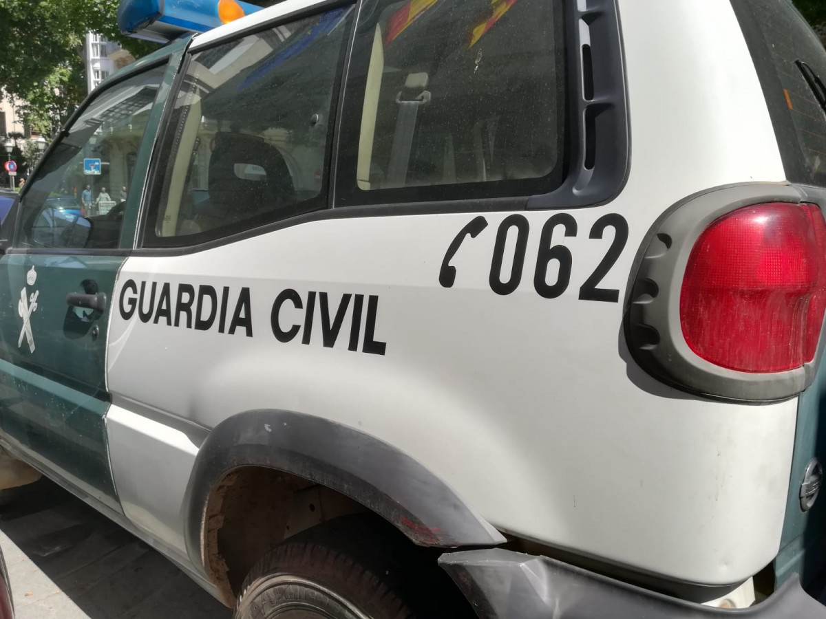 Arxiu - Un vehicle de la Guàrdia Civil.