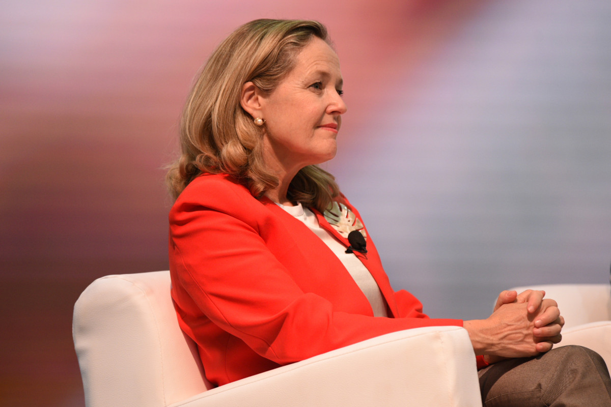 La vicepresidenta primera i ministra d'Afers Econòmics i Transformació Digital, Nadia Calviño.