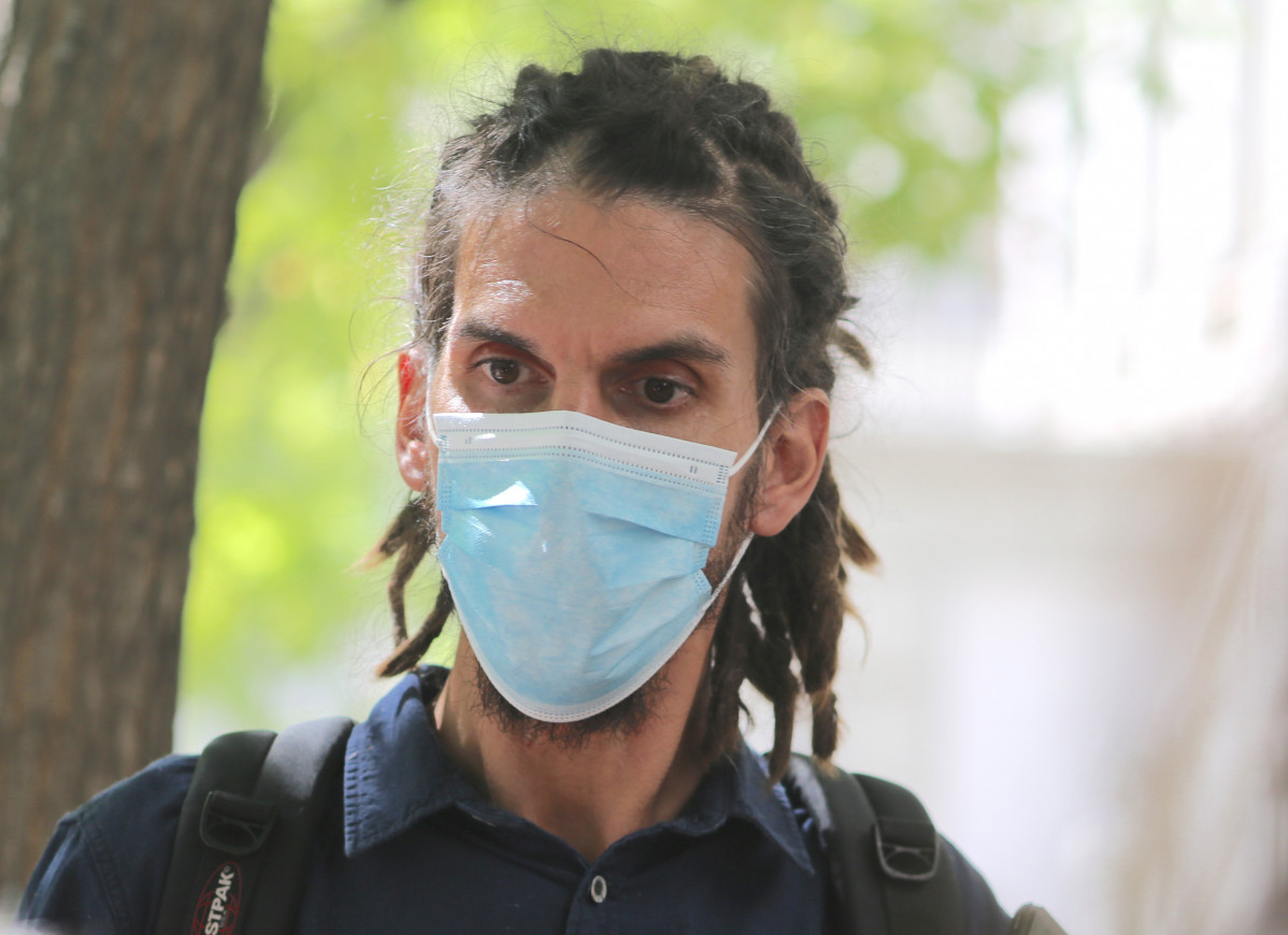 Arxiu - L'ex secretari d'Organització i diputat de Unides Podem Alberto Rodríguez a la seva sortida de l'Tribunal Suprem on ha acudit per declarar com investigat per una presumpta agressió a un policia, a Madrid, (Espanya), a 21 de setembre de 2