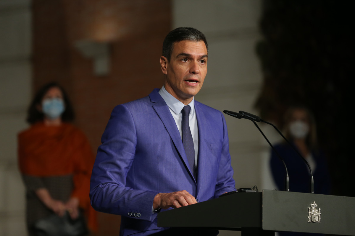 El president del Govern, Pedro Sánchez