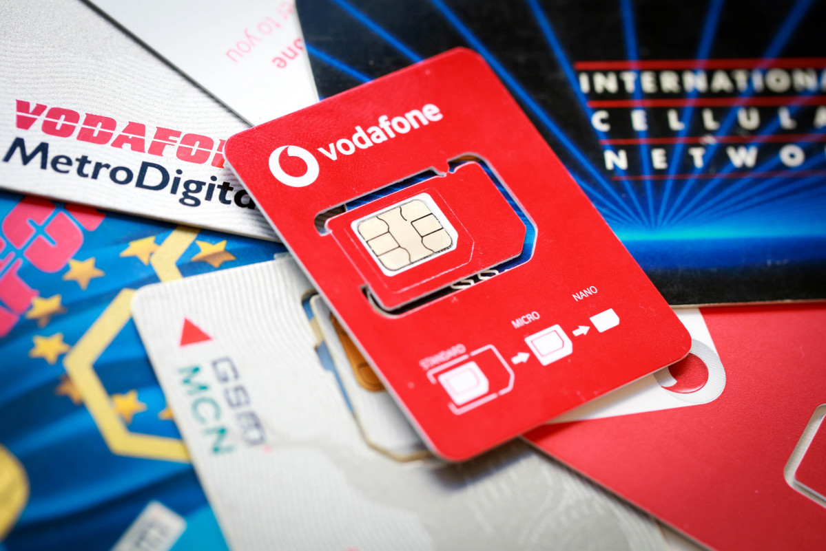 Targeta SIM de Vodafone