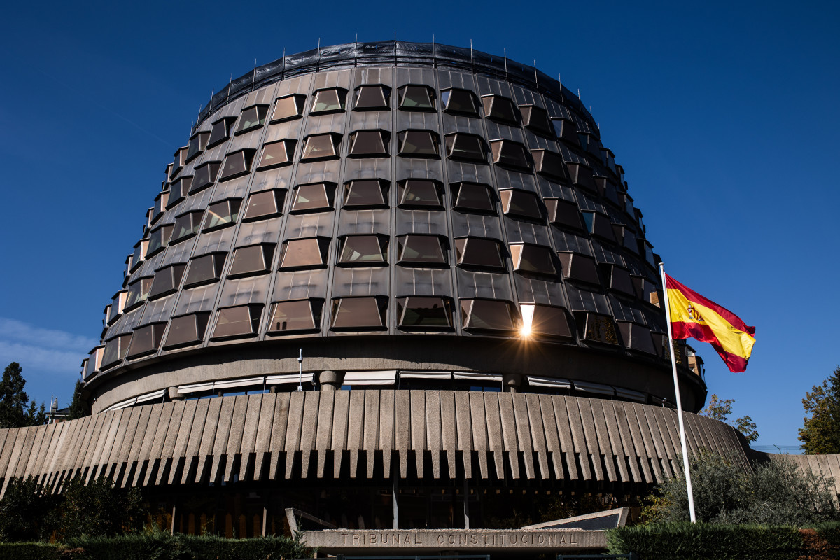 Façana del Tribunal Constitucional.