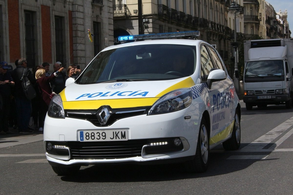 Arxiu - Imatge de fitxer d'un cotxe de Policia Municipal de Madrid.