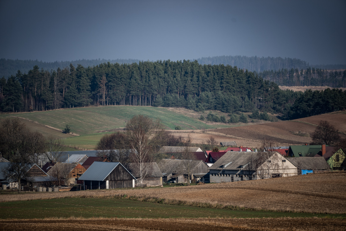 EuropaPress 4069223 10 novembre 2021 polland kuznica general view of the border between polland