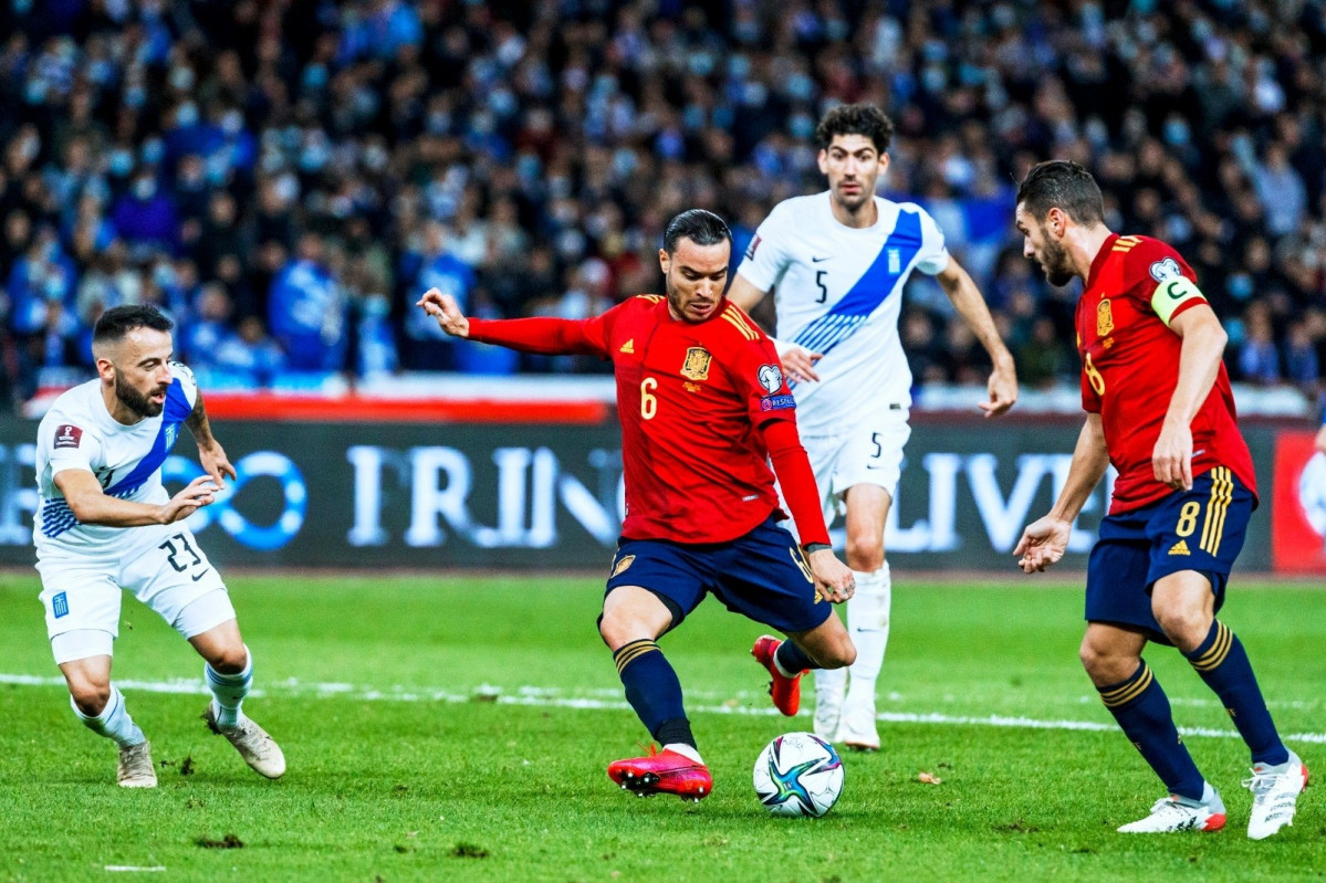 El davanter de la selecció espanyola Raúl de Tomás