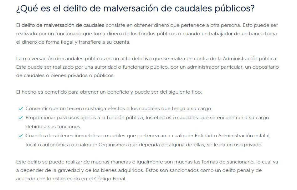 Malversació