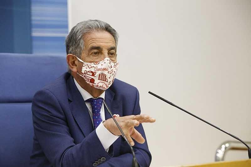 Arxiu - El president de Cantàbria, Miguel Ángel Revilla