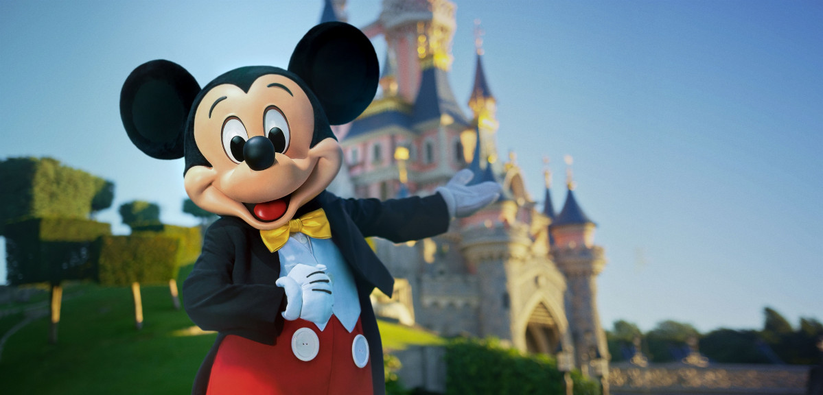 Mickey Mouse a Disneyland Paris