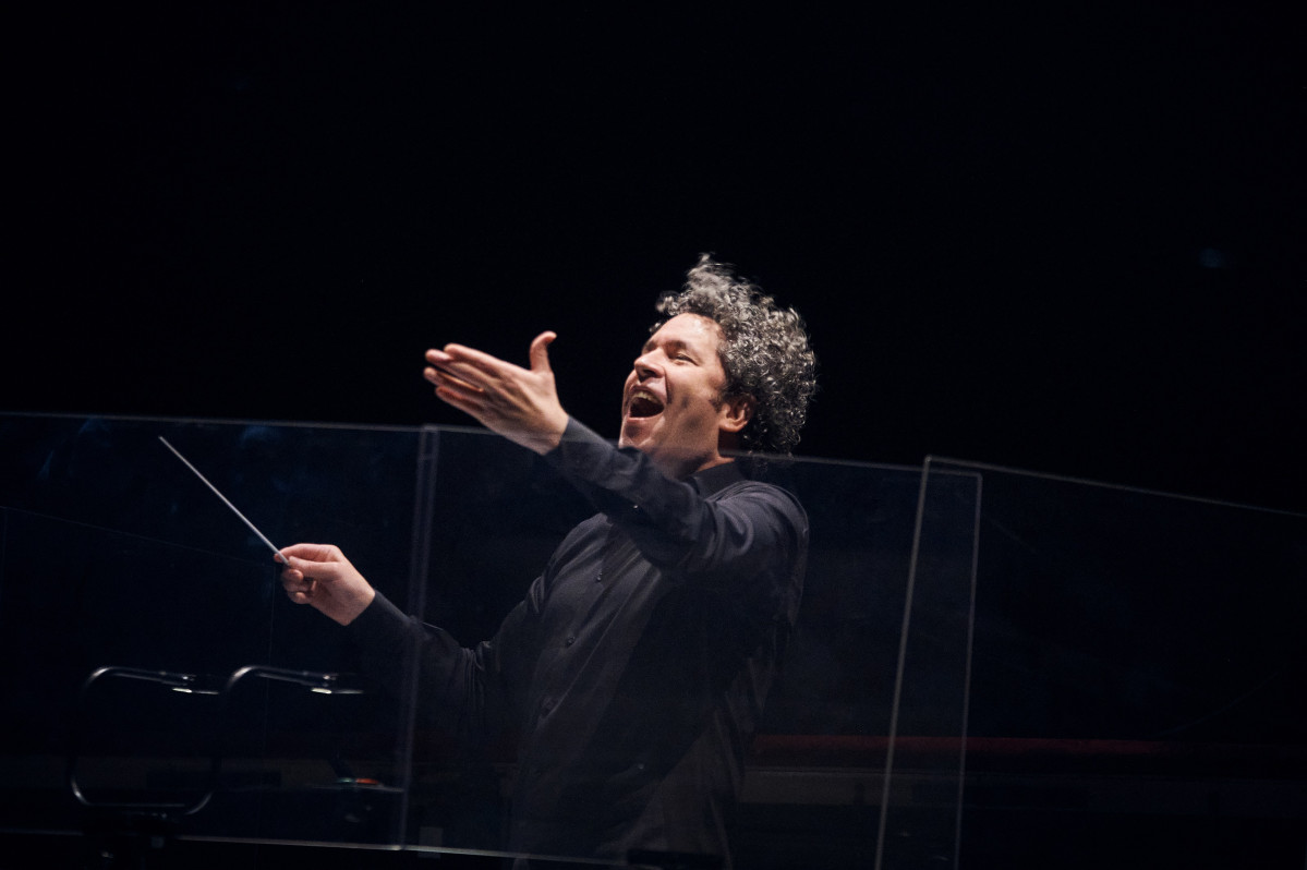 Archivo - El director de orquestra Gustavo Dudamel