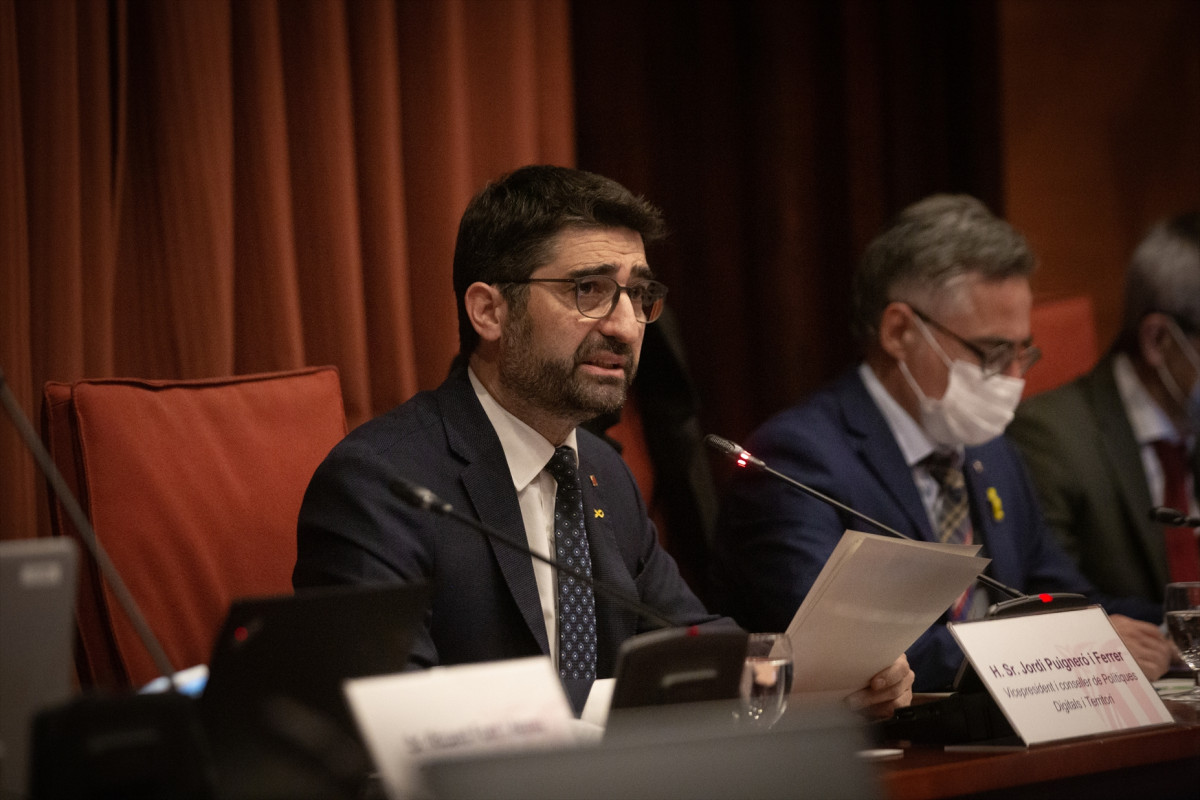 Arxiu - El conseller de Polítiques Digitals de la Generalitat, Jordi Puigneró