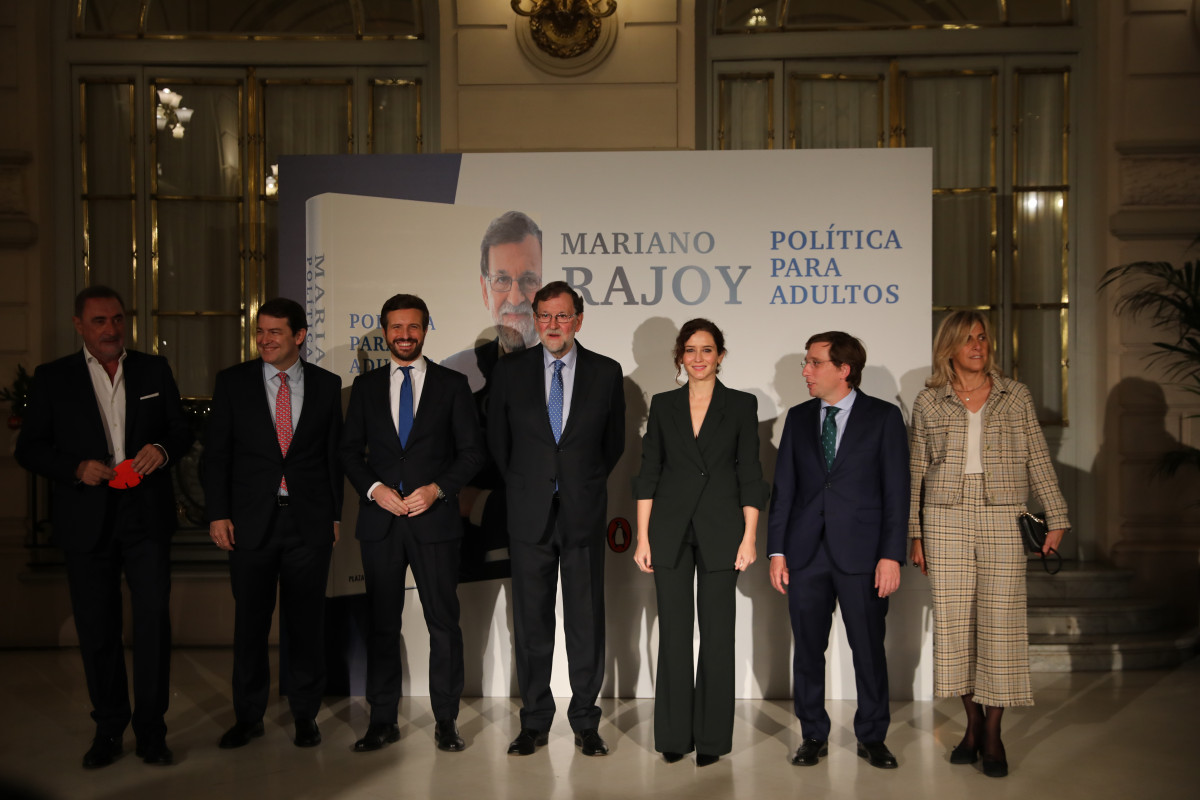 L'expresident del Govern Mariano Rajoy presenta el seu llibre 'Política per a adults' al Casino de Madrid. A Madrid, a 1 de desembre del 2021.
