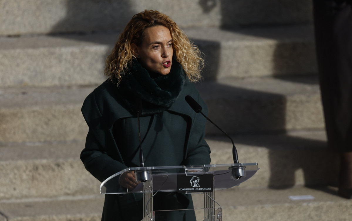 EuropaPress 4130215 presidenta congrés meritxell batet ofereix discurs acte institucional dia