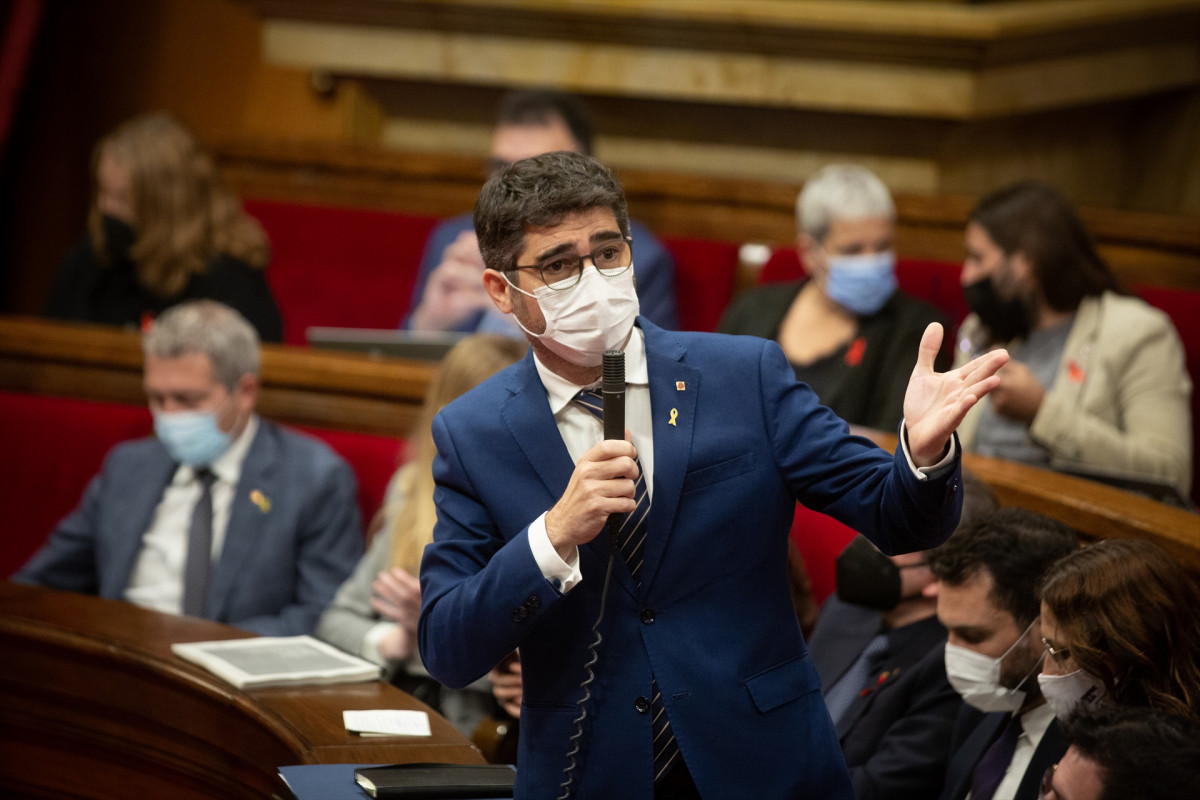 El vicepresidente del Govern y conseller de Territorio y Políticas Digitales, Jordi Puigneró