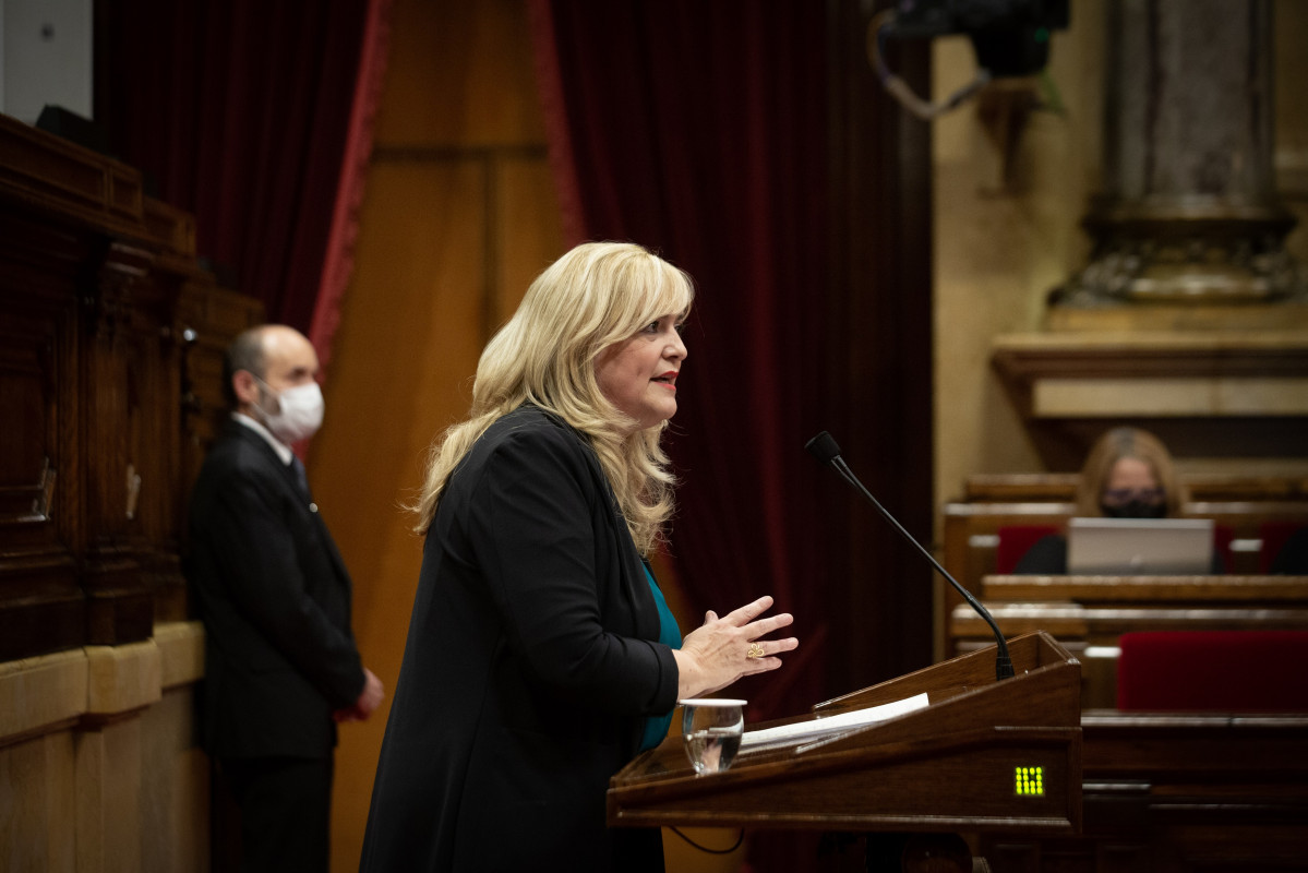 La consellera de Drets Socials de la Generalitat, Violant Cervera