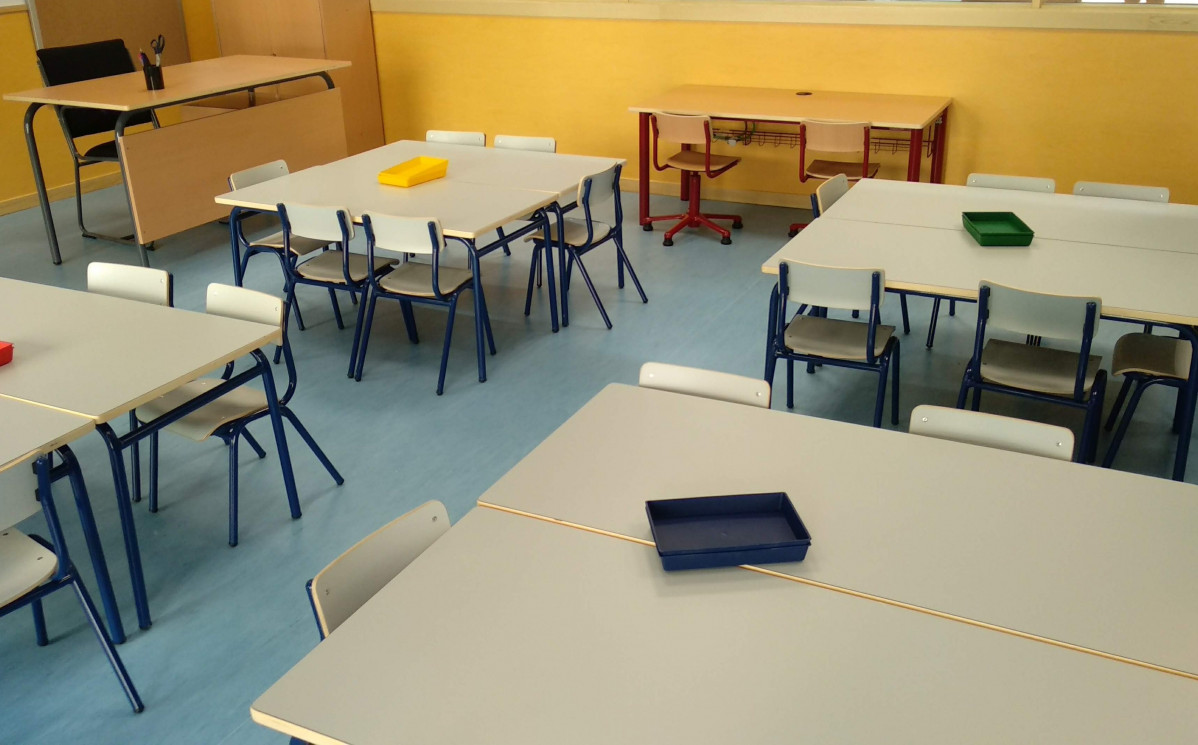 Arxiu - Aula a un col·legi