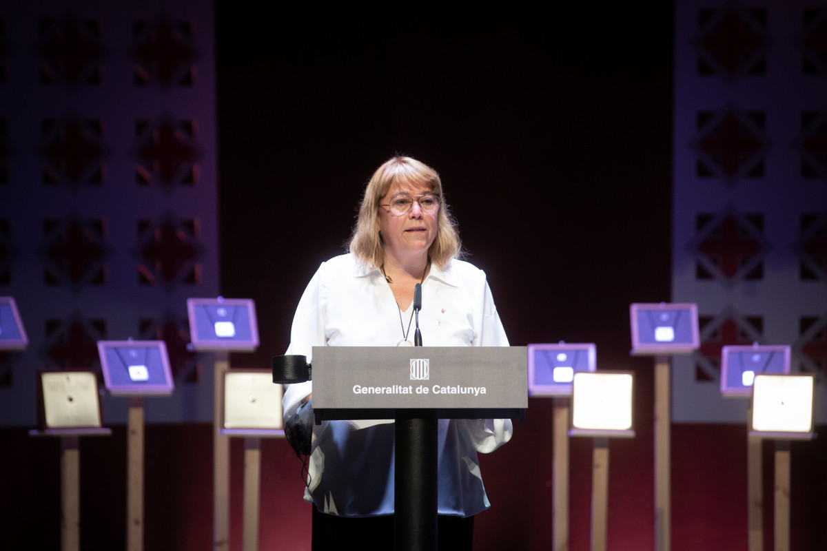 La consellera de Cultura de la Generalitat, Natàlia Garriga