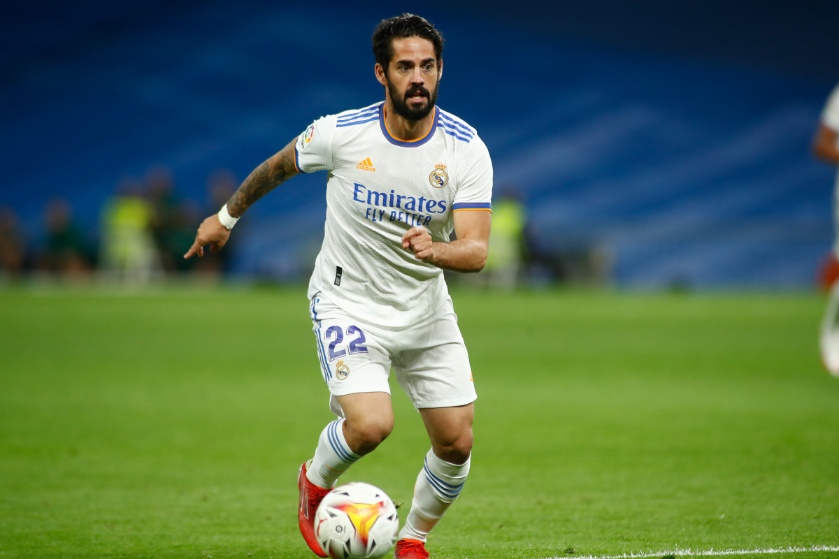 Isco Alarcón amb el Reial Madrid