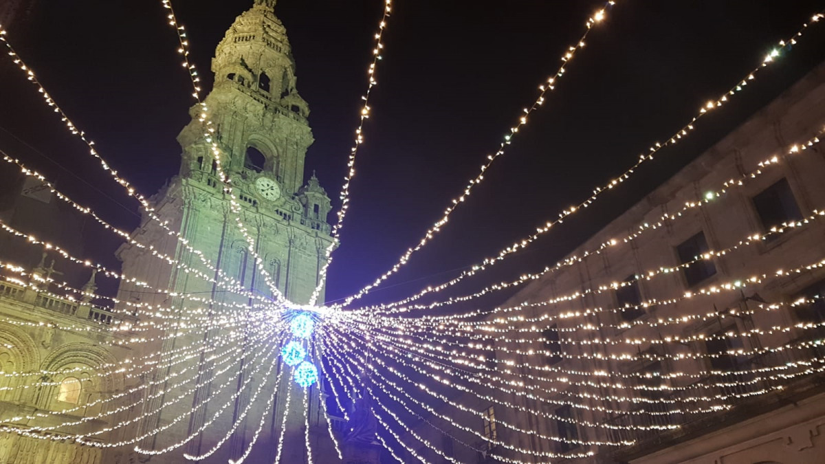 Arxiu - Llums de Nadal a Santiago de Compostel·la