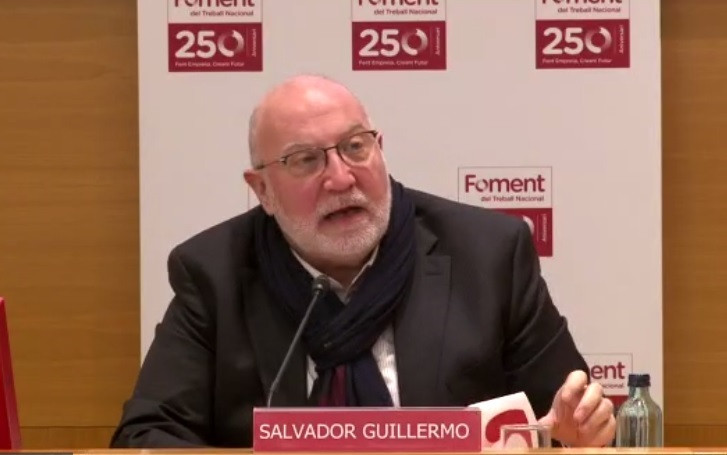 El secretari general adjunt i director d'Economia de Foment del Treball, Salvador Guillermo, aquest dimecres