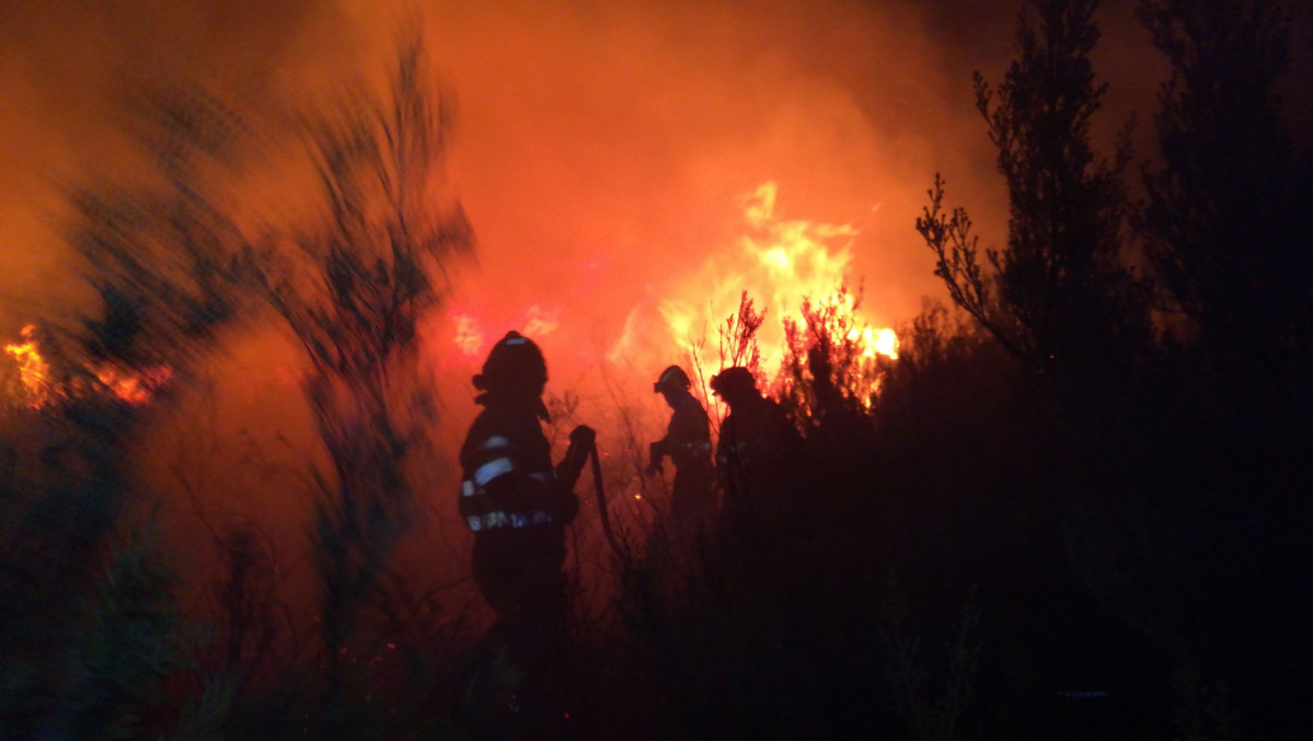 Arxiu - Incendi forestal a Cantàbria