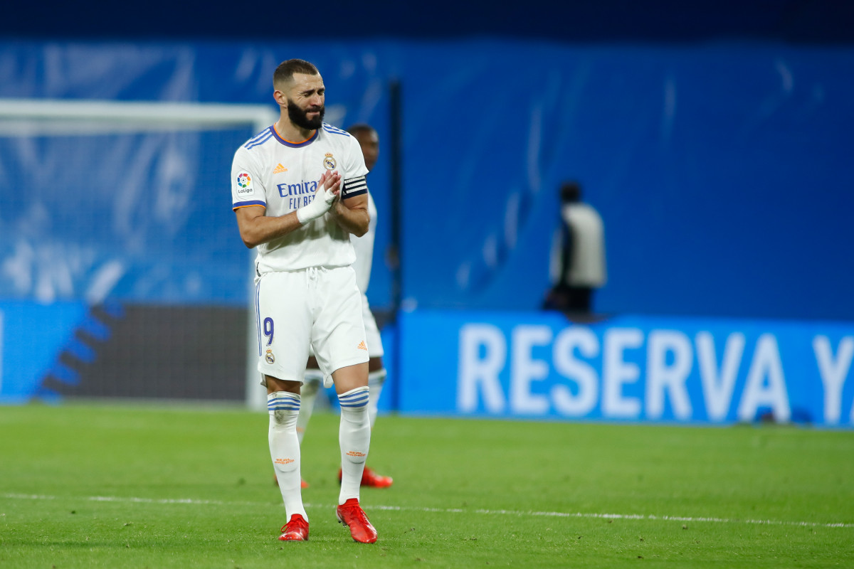 El davanter del Reial Madrid Karim Benzema