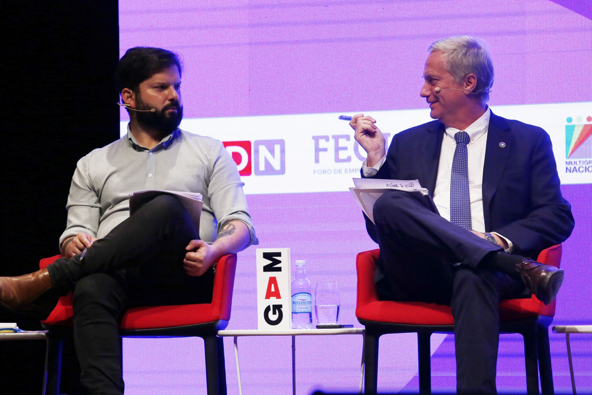 Arxiu - Arxiu - Els candidats presidencials Gabriel Boric i José Antonio Kast