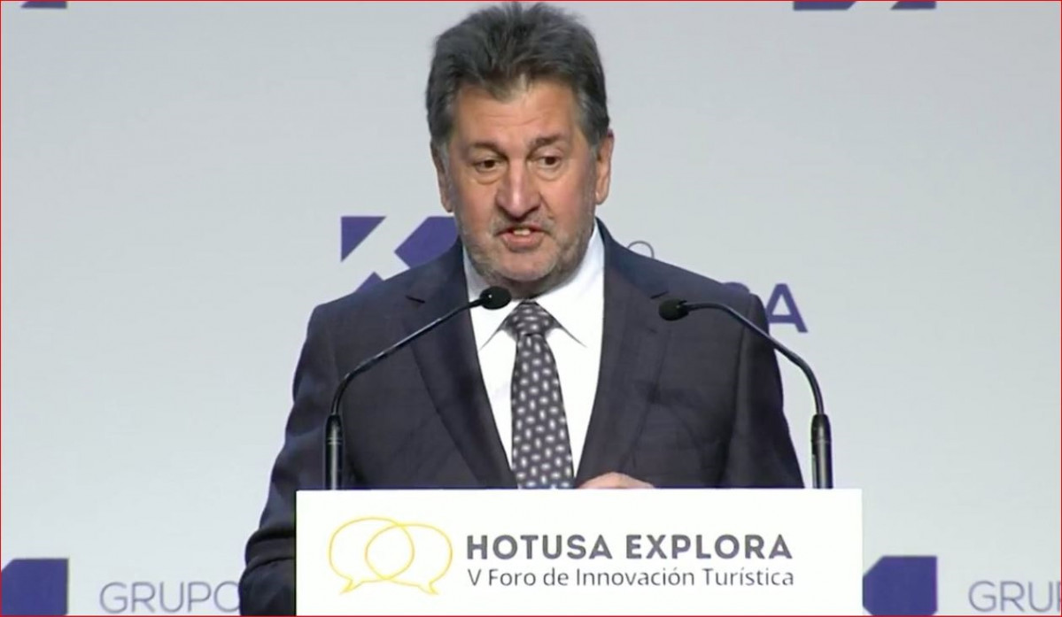 Amancio López, president d'Hotusa