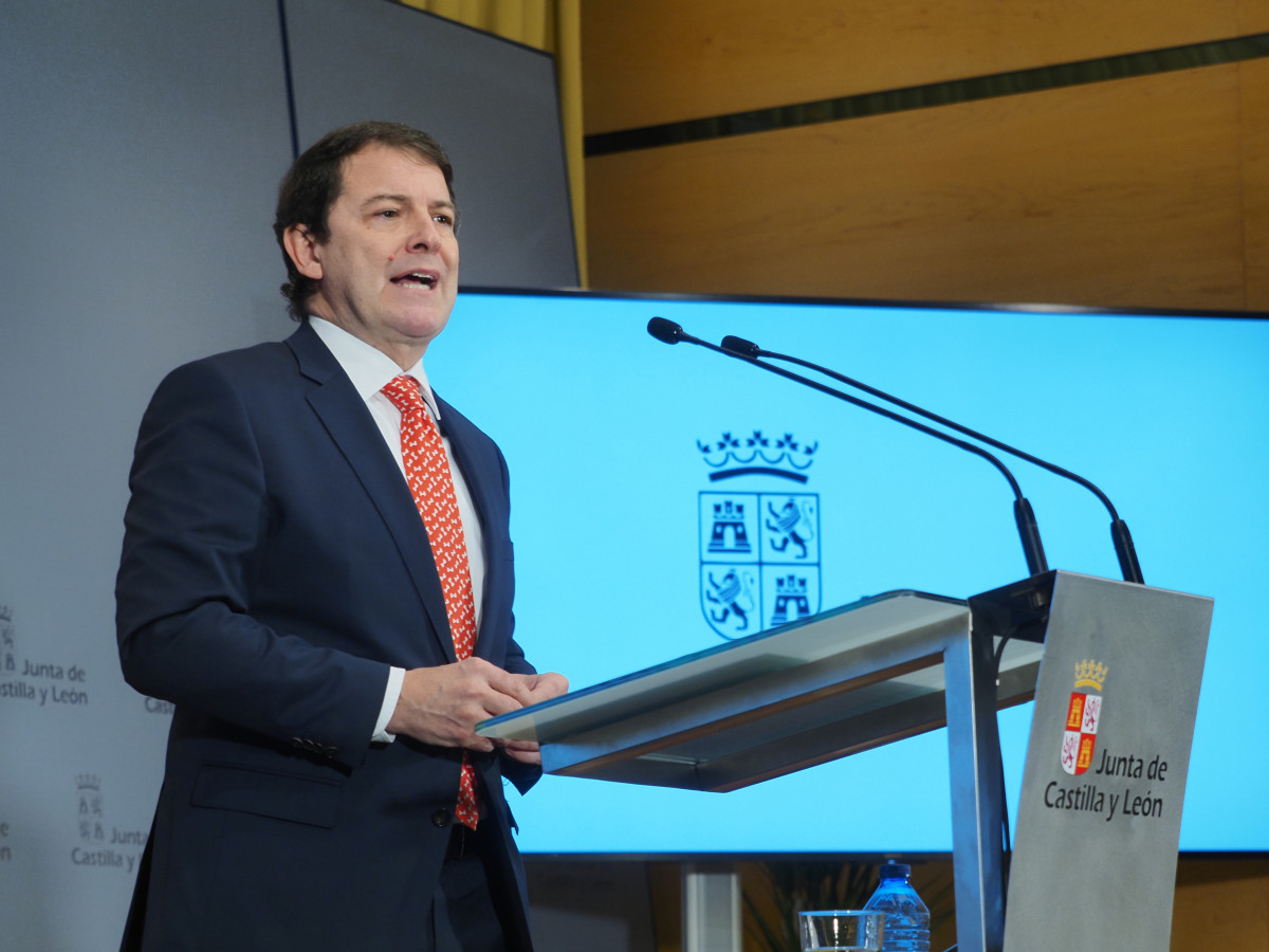 El president de la Junta de Castella i Lleó, Alfonso Fernández Mañueco.