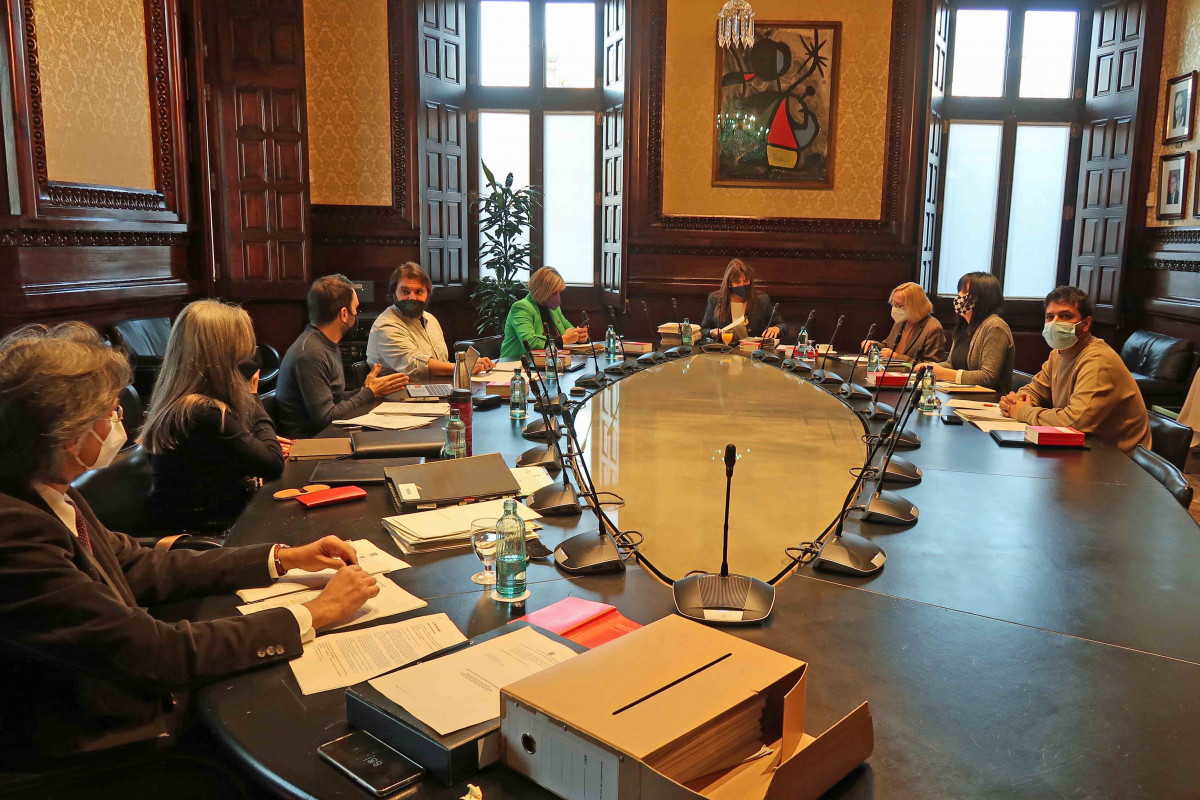 Reunió de la Taula del Parlament