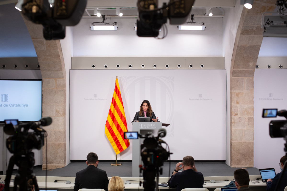 La portaveu del govern, Patrícia Plaja