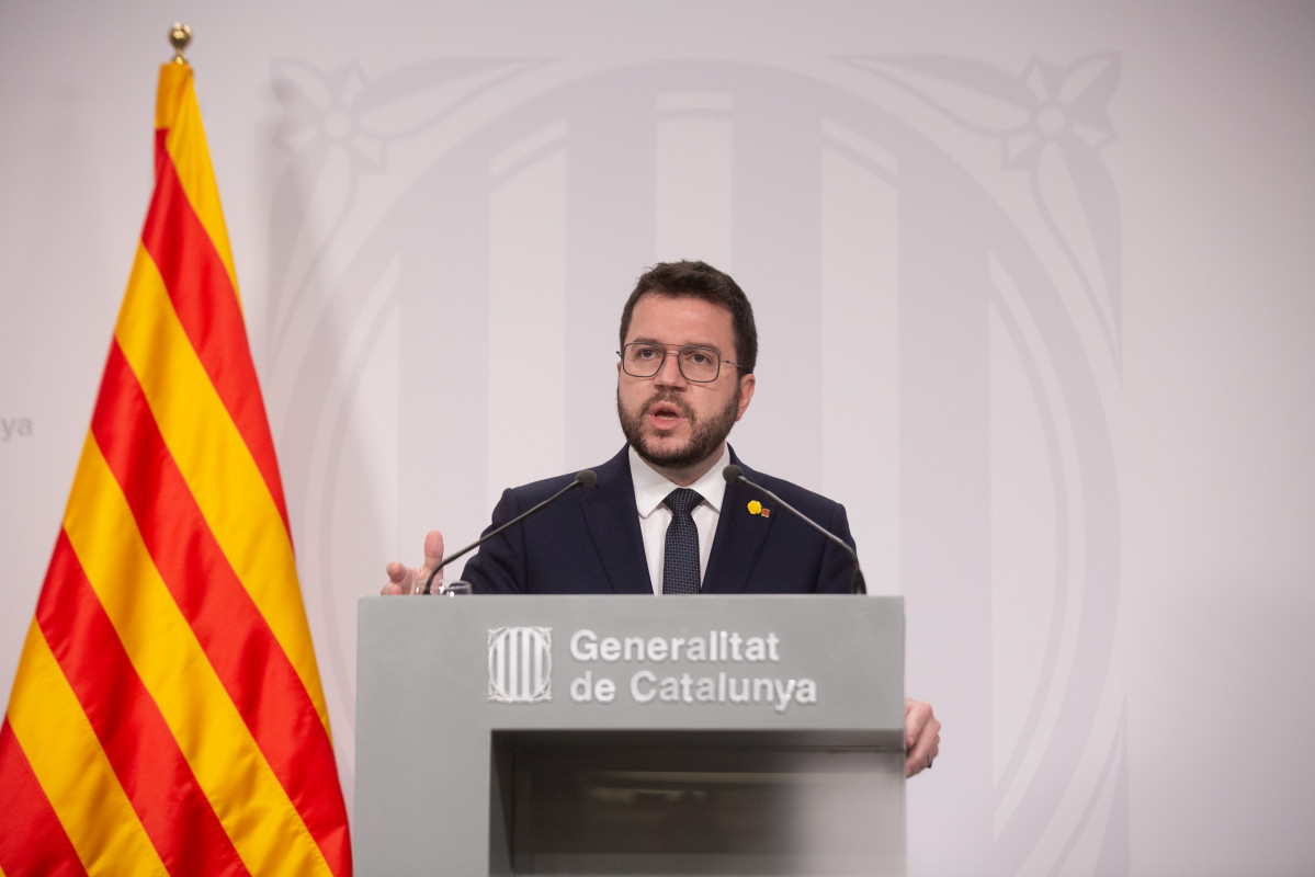 Arxiu - Arxiu - El president de la Generalitat, Pere Aragonès