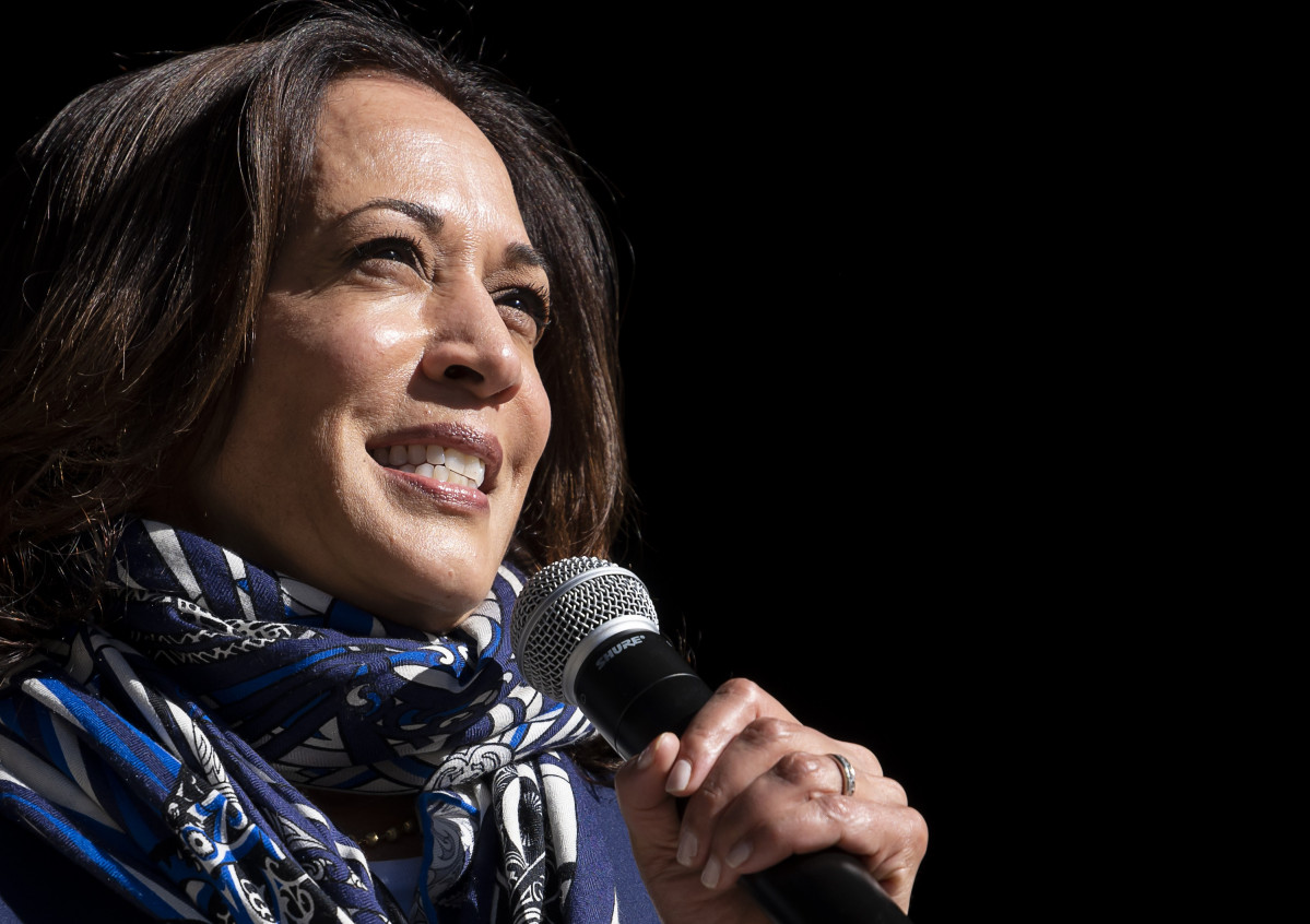 La candidata demòcrata a la vicepresidència, Kamala Harris